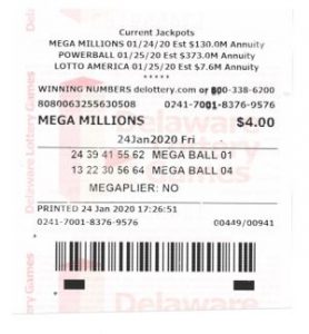 Lotaria americana Mega Millions