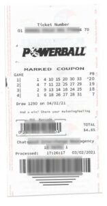 "Powerball" burtų traukimo laikas
